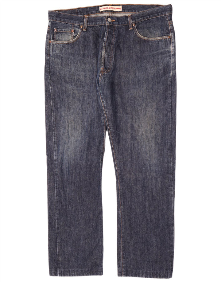 Carrera Herre 710 Straight Jeans W40 L32 Marineblå Bomuld