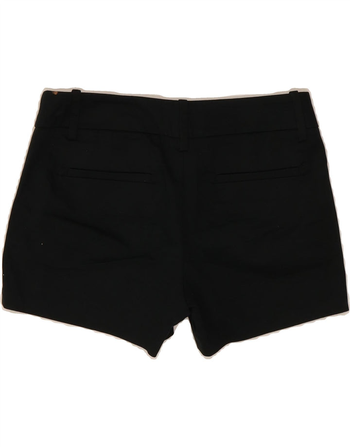 MOSSIMO Womens Stretch Chino Shorts US 2 XS W28 Black Cotton Vintage Mossimo and Second-Hand Mossimo from Messina Hembry 