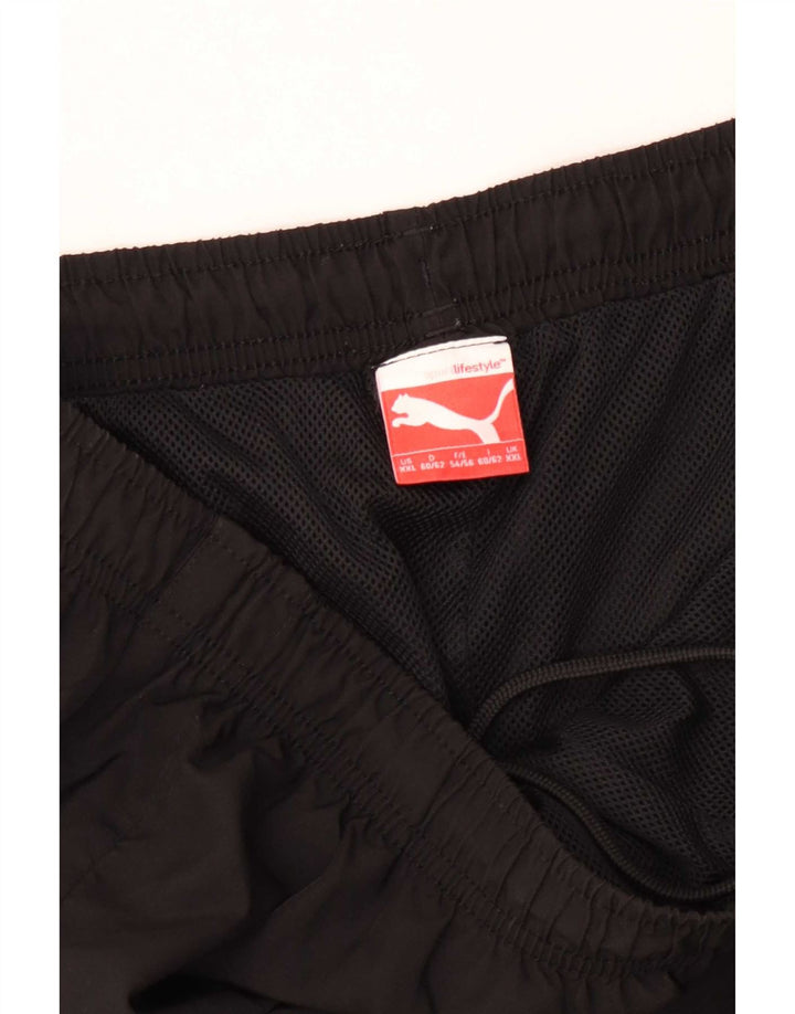 Puma Herre Grafiske Bermuda Sportshorts 2XL Sort