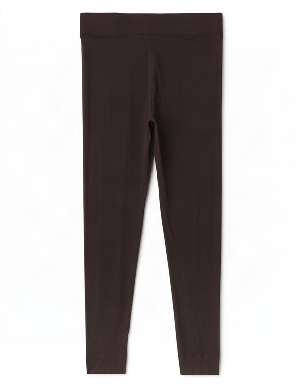 Marks & Spencer Womens Leggings UK 14 Large Black Viscose