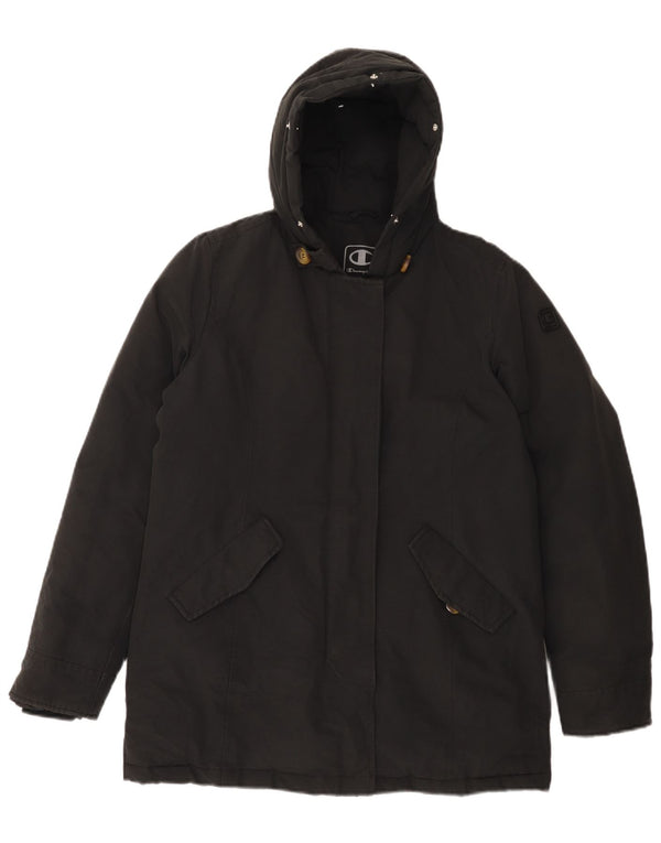 Champion Piger hættejakke 13-14 år XL Sort