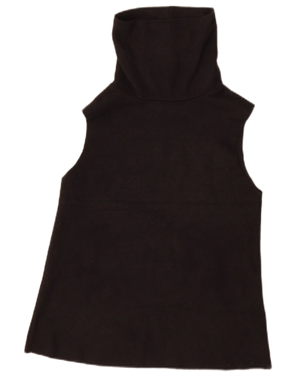 Zara Damevest Top UK 8 Small Black Bomuld