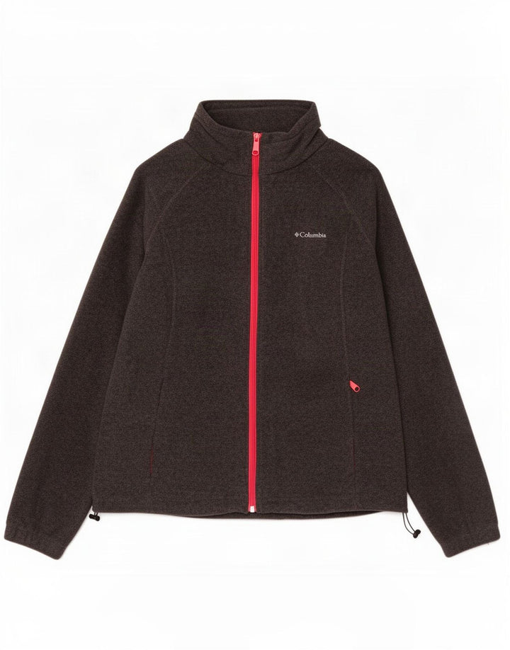 Columbia Dame Fleecejakke UK 18 XL Grå Polyester