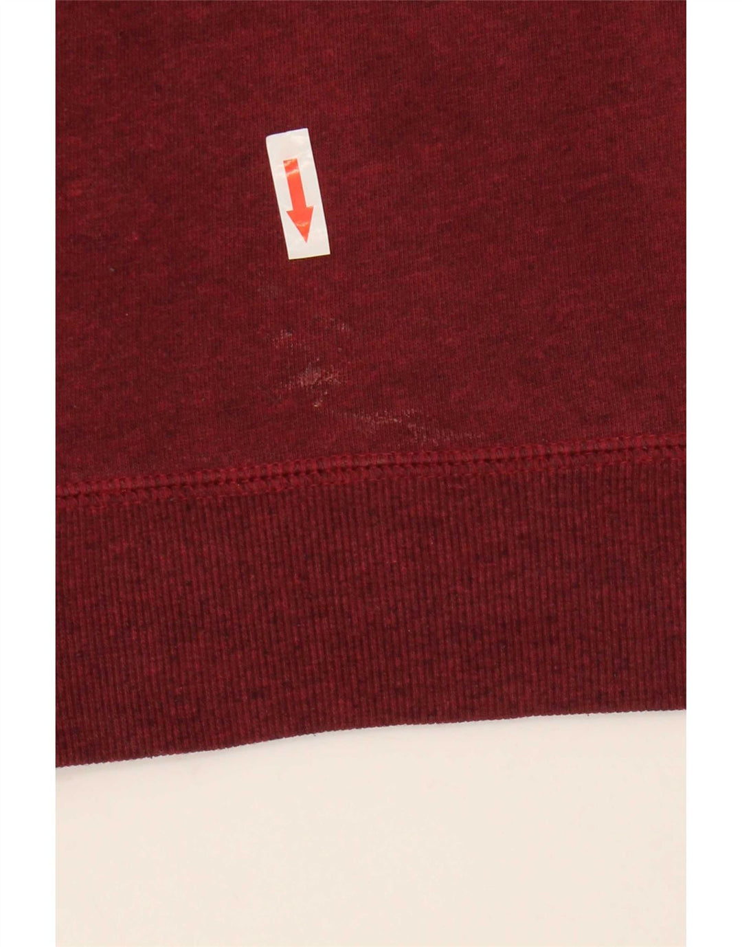 Vans Herre grafisk hættetrøje sweater Medium Bourgogne bomuld