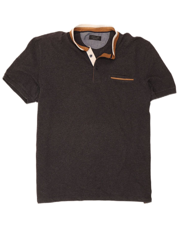 Zara Polo Shirt til mænd 2XL Grå