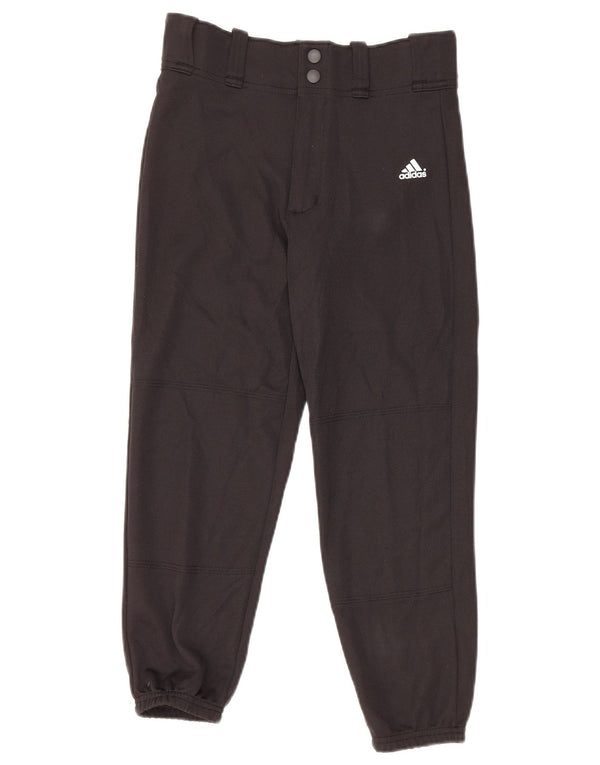 Adidas Boys Climalite træningsdragt Bukser Joggers 9-10 år Medium Sort