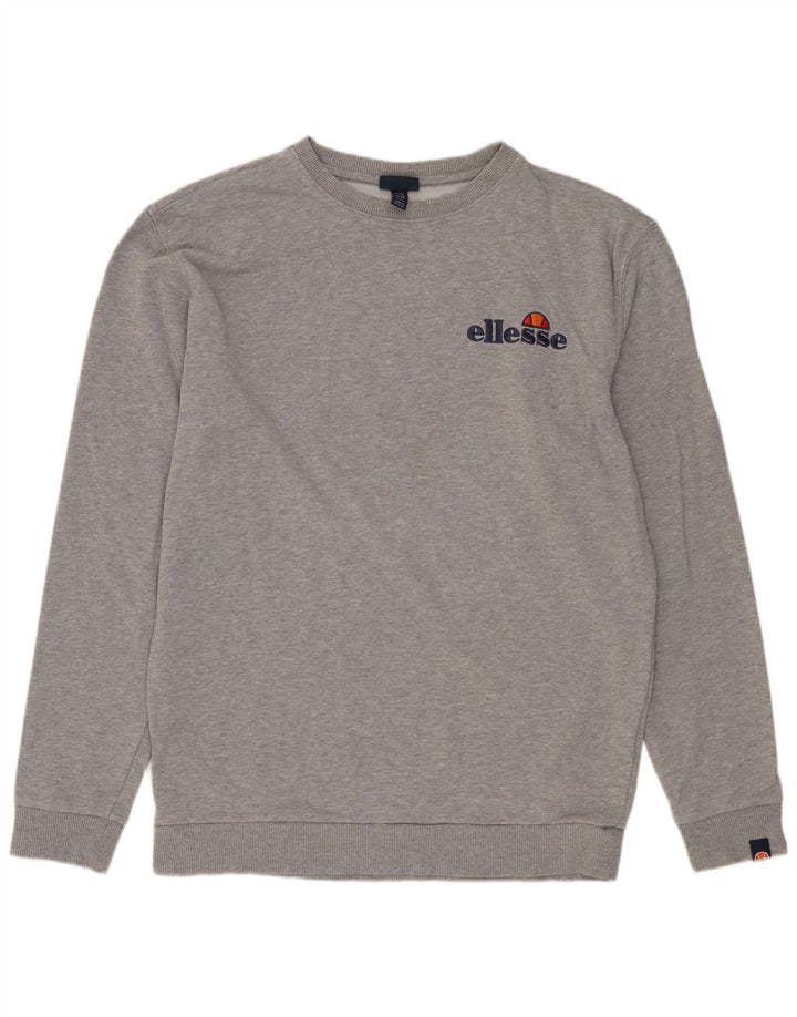 ELLESSE Sweatshirt til mænd mellem grå bomuld