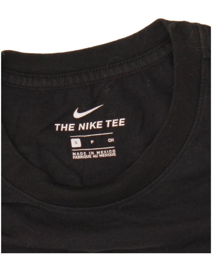 Nike grafisk T-shirt top til mænd, lille sort