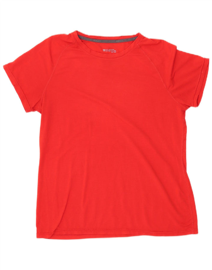 MOUNTAIN WAREHOUSE Dame IsoCool T-Shirt Top UK 16 Large Red