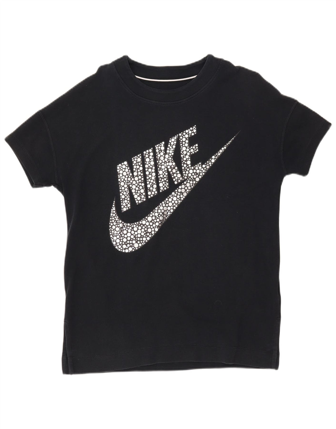 Nike Herre grafisk T-shirt Top Medium Navy Blue