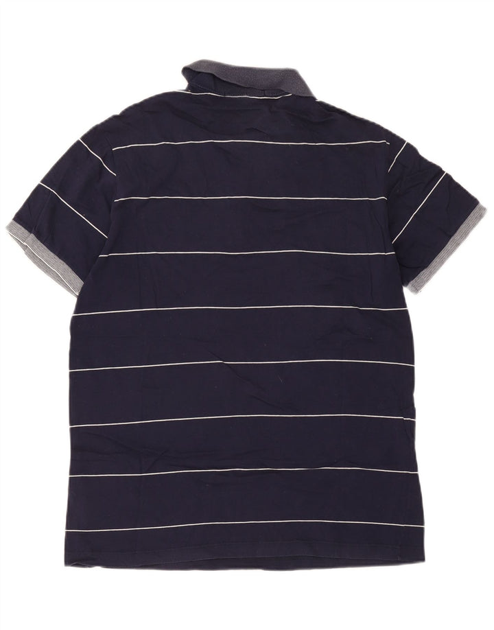 Fred Perry Herre poloshirt Stor marineblå stribet bomuld