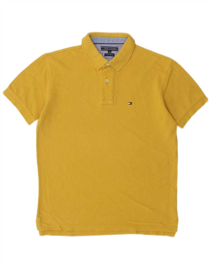 Tommy Hilfiger herre poloshirt Medium gul bomuld