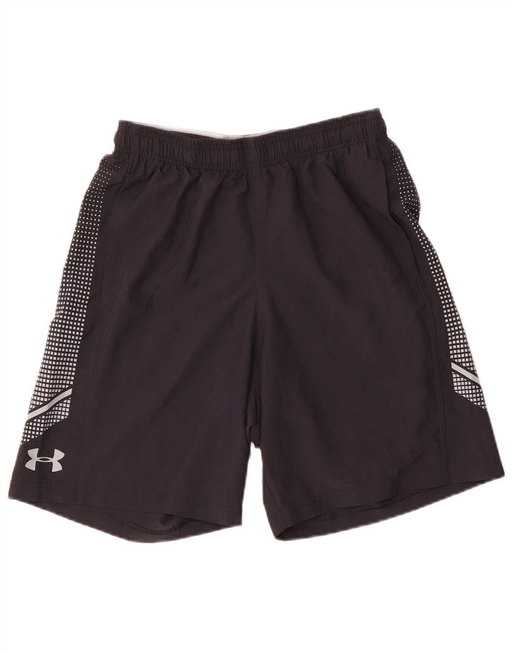 Under Armour Herre Heat Gear Sports Shorts Små sortplettede polyester