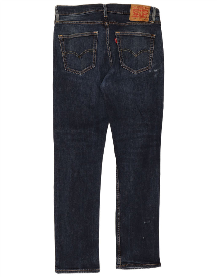 Levi's Herre 511 Slim Jeans W34 L32 Blå Bomuld