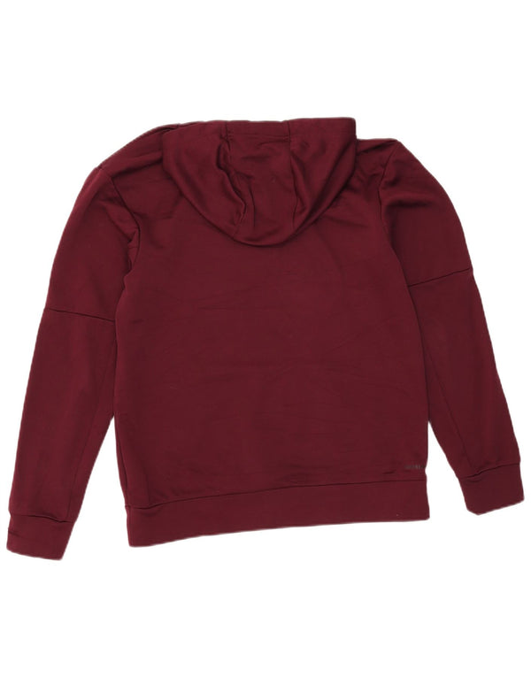 Adidas Herre Aeroready Graphic Hoodie Jumper Lille Bourgogne Polyester