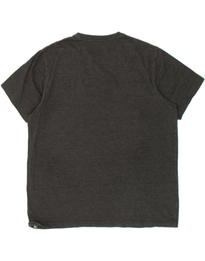 EDDIE BAUER Mens T-Shirt Top Large Grey Cotton Vintage Eddie Bauer and Second-Hand Eddie Bauer from Messina Hembry 