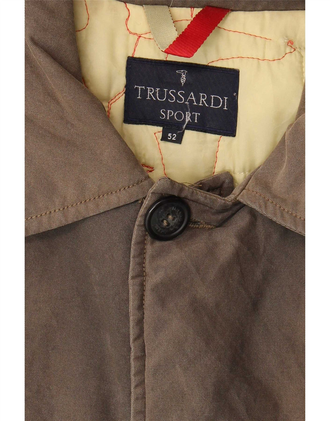 Trussardi Herre Overfrakke IT 54 2XL Grå