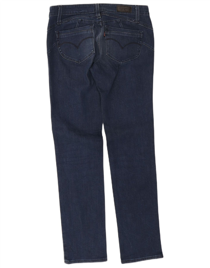Levi's Lige jeans med lav talje til kvinder W29 L32 blå bomuld