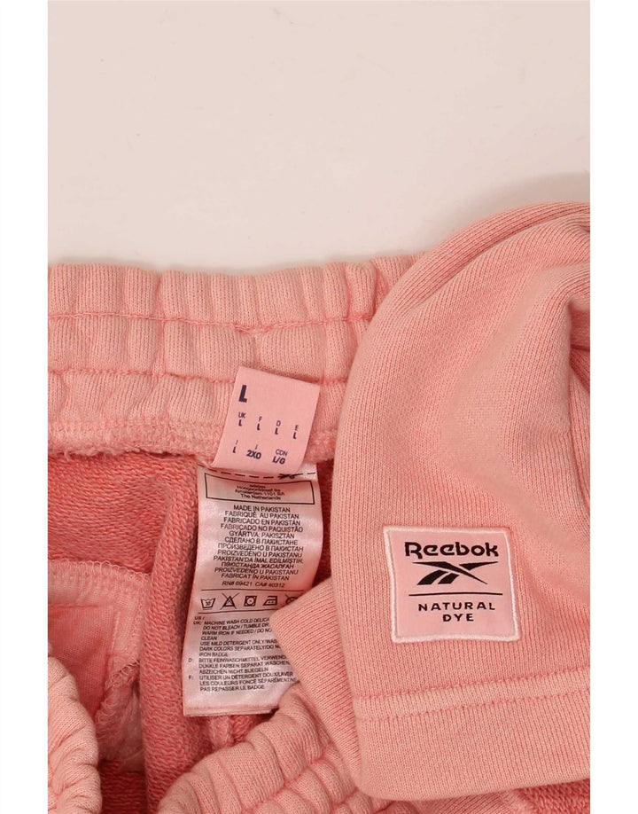 Reebok Sportshorts til mænd Large Pink Bomuld