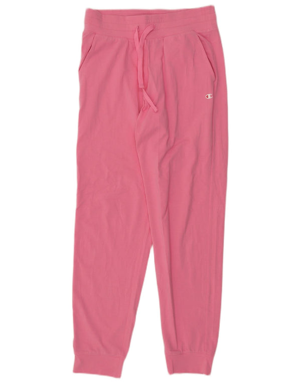 Champion Womens træningsdragt Bukser Joggers UK 14 Medium Pink