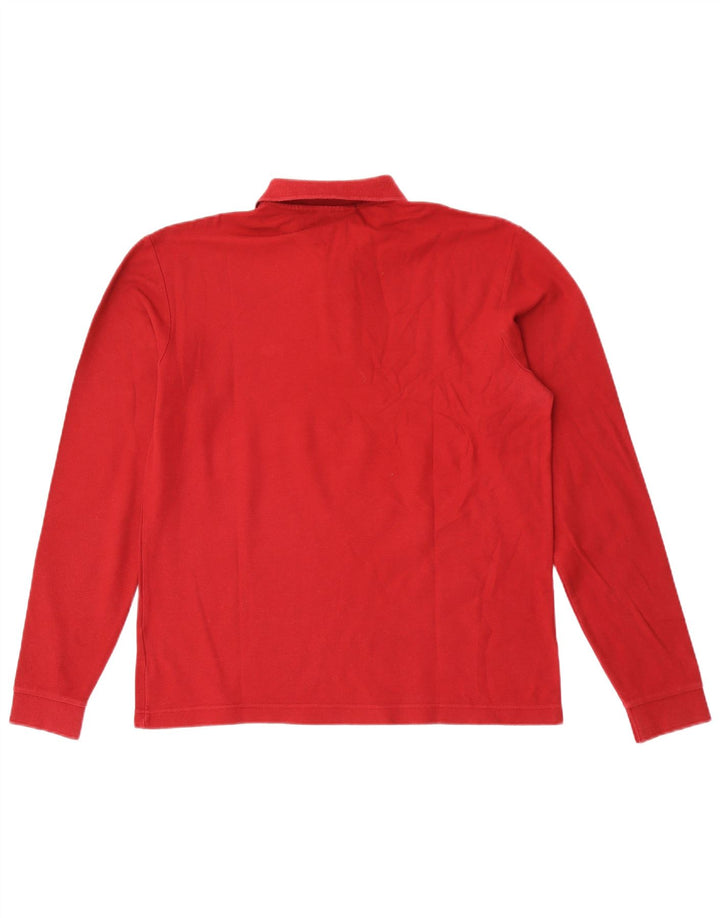 Fila Langærmet Polo Shirt til mænd Medium Rød