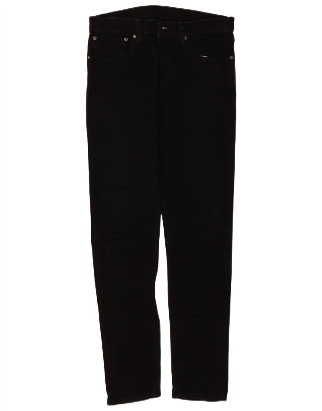 Levi's Herre 512 Slim Tapered Jeans W32 L32 Sort Bomuld