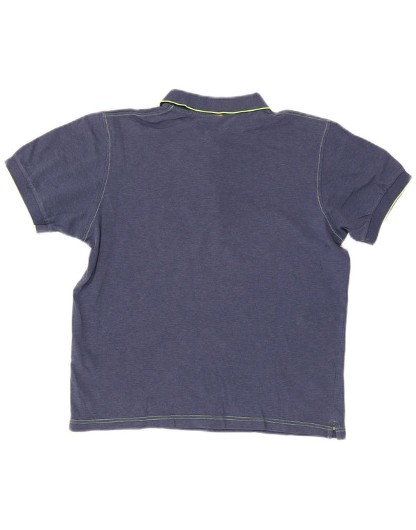 Sun68 Herre poloshirt Medium marineblå bomuld