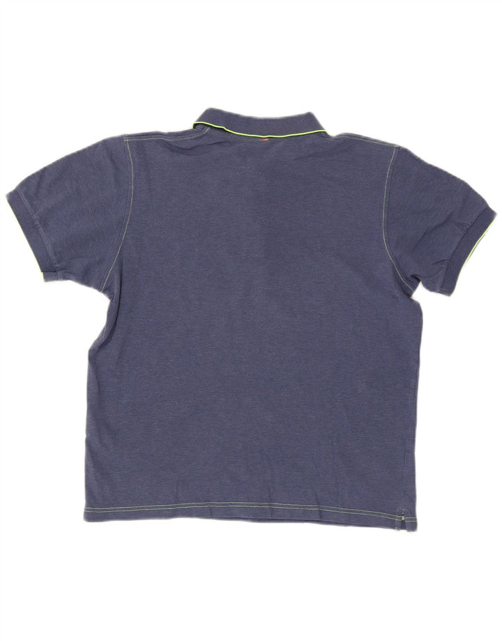 Sun68 Herre poloshirt Medium marineblå bomuld