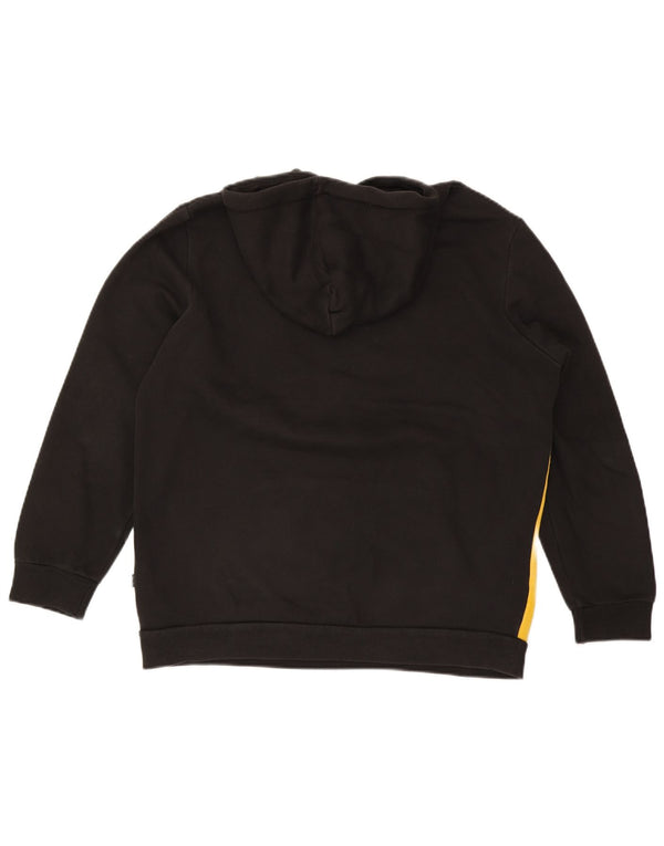 Puma Herre hættetrøje Jumper Medium Sort Colourblock Bomuld
