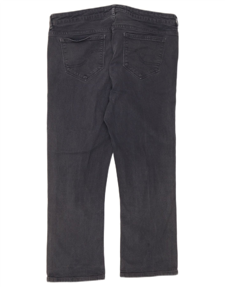 Fat Face Dame Cropped Jeans UK 12 Medium W32 L22 Grå Bomuld