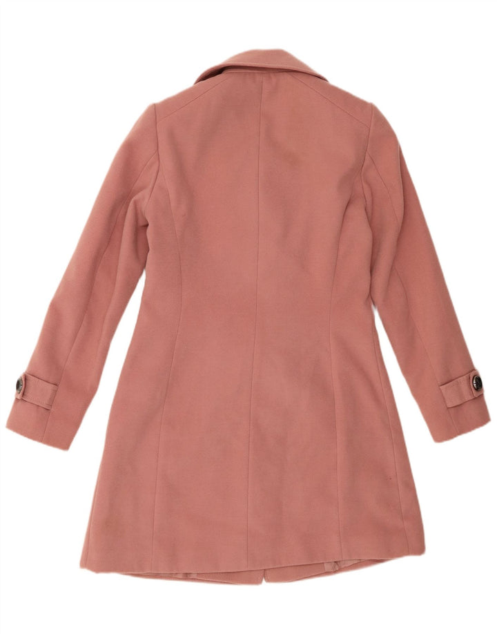 Miss Selfridge Dame Overfrakke UK 10 Lille Pink Polyester