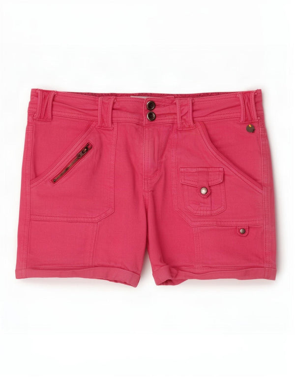Malvin Womens Denim Shorts EU 38 Medium W29 Pink Cotton