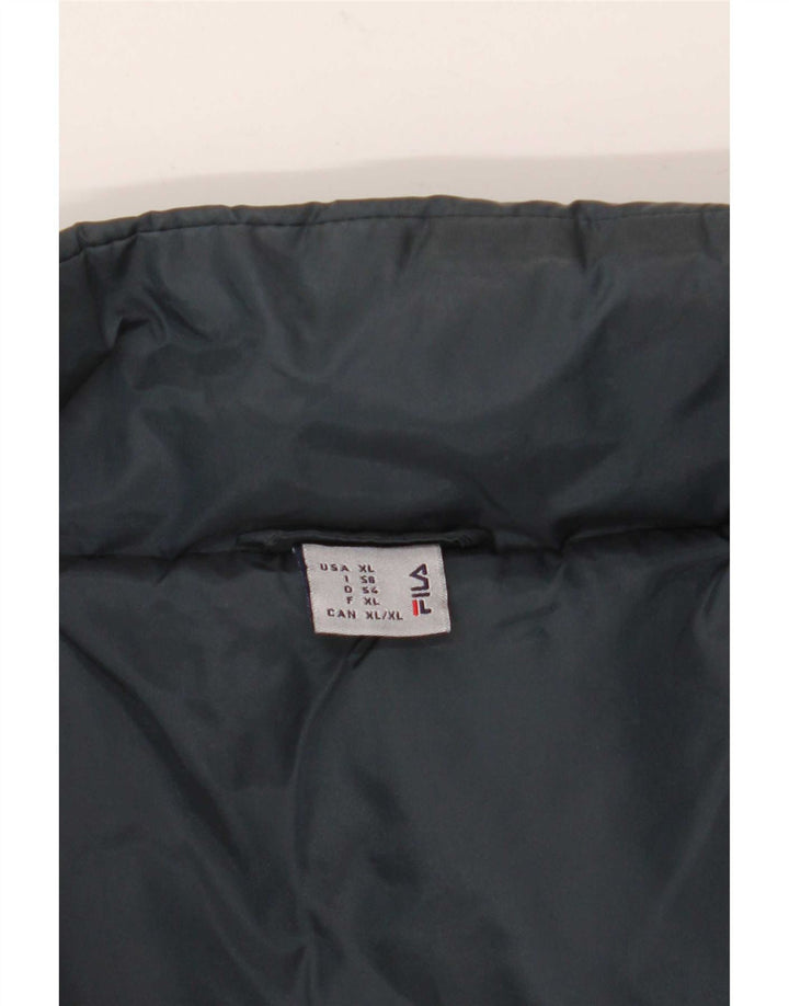 Fila Polstret Herrejakke IT 56 XL Navy Blue Colourblock