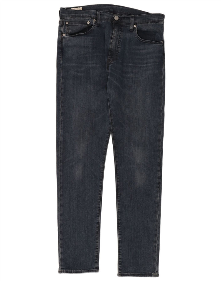 Levi's Skinny Jeans til mænd W34 L32 blå bomuld