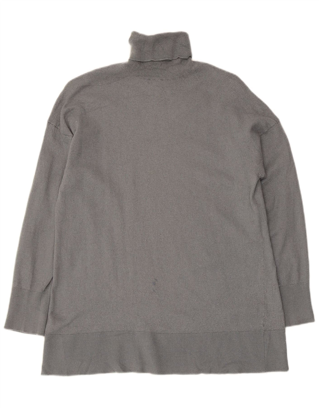 Massimo Dutti Dame Rullehals Sweater UK 12 Medium Grå