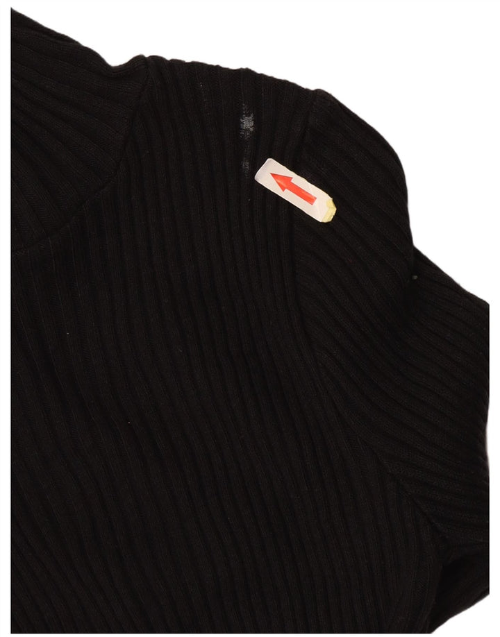 Lipsy Dame Jumper Dress UK 10 Small Black