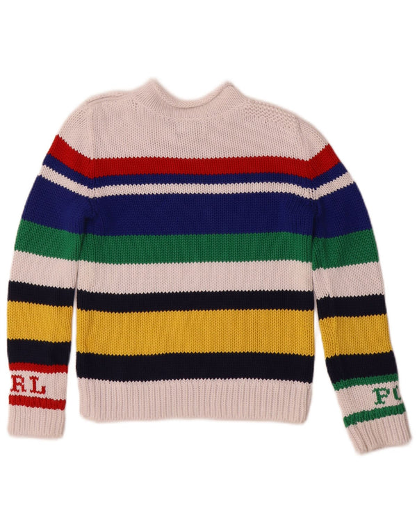Polo Ralph Lauren Drenge Turtle Neck Jumper Sweater 6-7 år Lille Multicolo