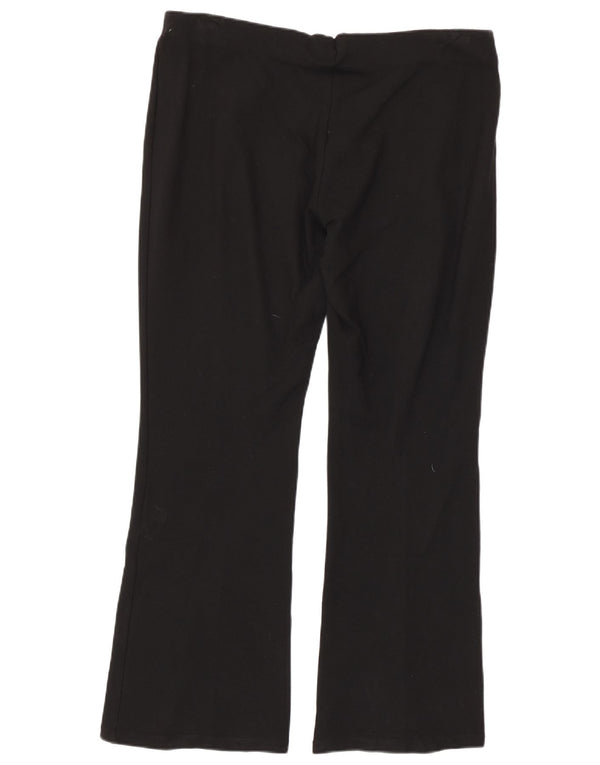 Marks & Spencer Dame Bootcut Casual Bukser UK 16 Large W34 L28 Black