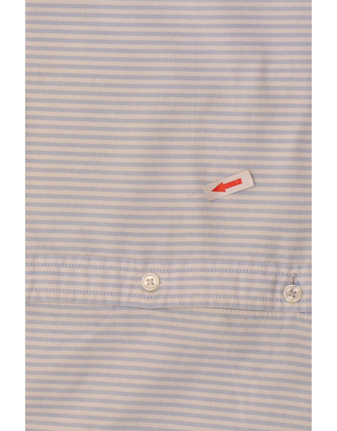 American Eagle herre Slim Fit skjorte lille blå stribet bomuld