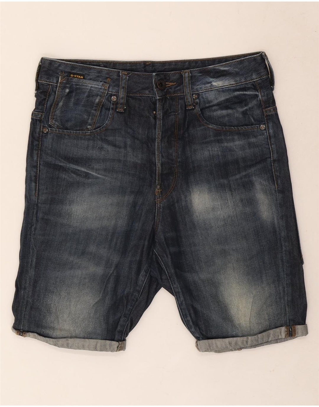 G-Star Herre denimshorts W29 Små blå bomuld