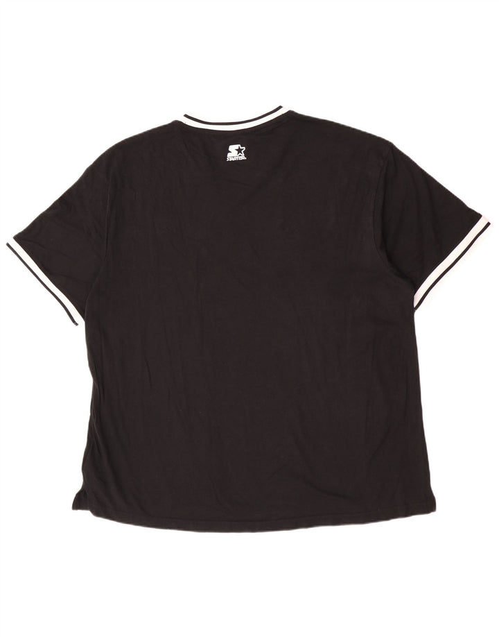 Starter Herre BLACK LABEL T-Shirt Top Stor Sort Bomuld