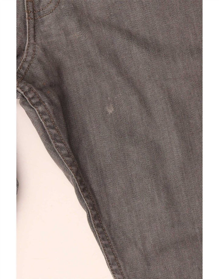Marks & Spencer Straight Jeans til mænd W36 L29 Grå bomuld