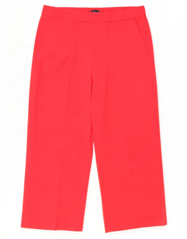 Marks & Spencer Kvinder Casual Bukser med høj talje UK 20 2XL W40 L28 Rød