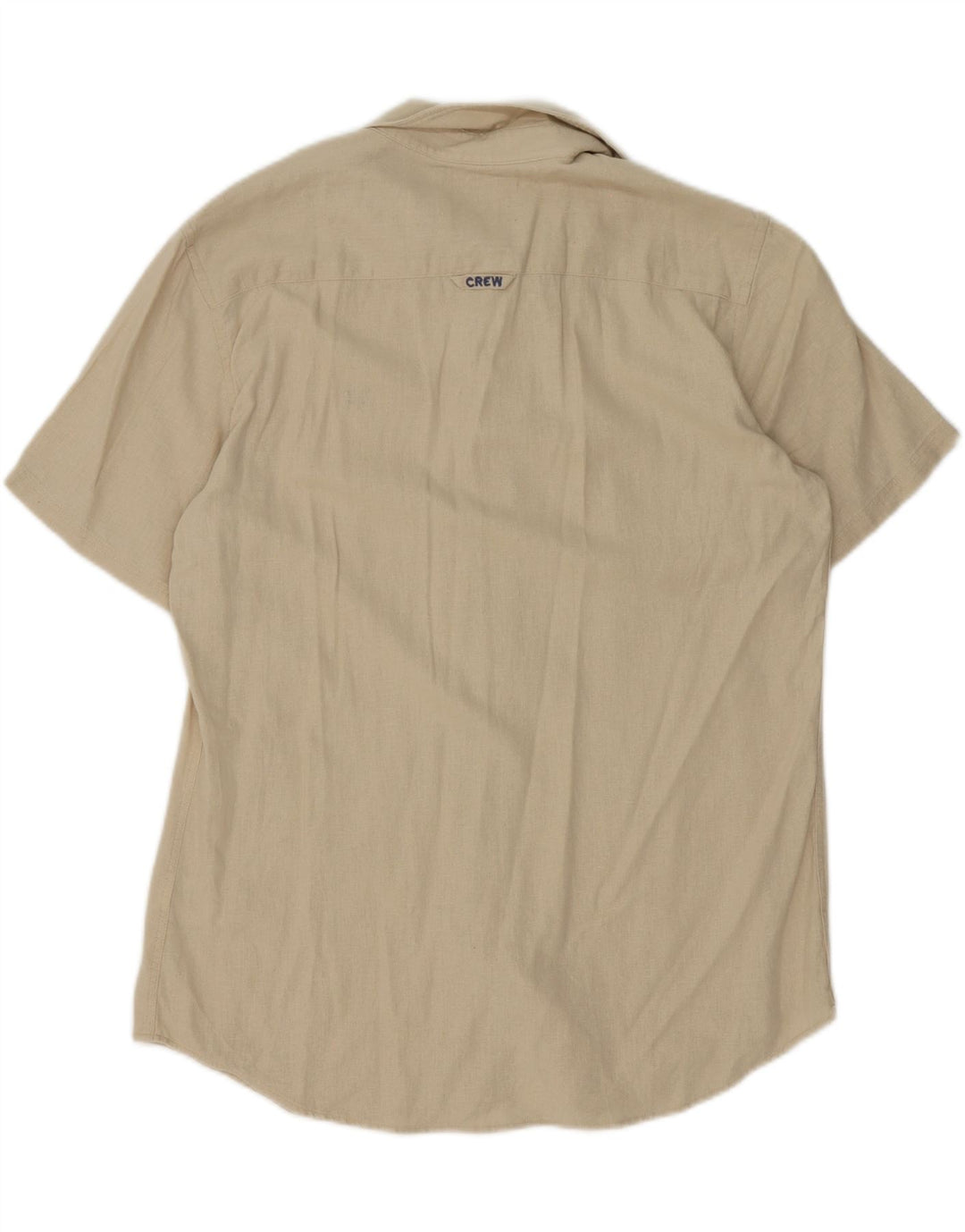 Besætningstøj Herreskjorte Medium Beige Linned