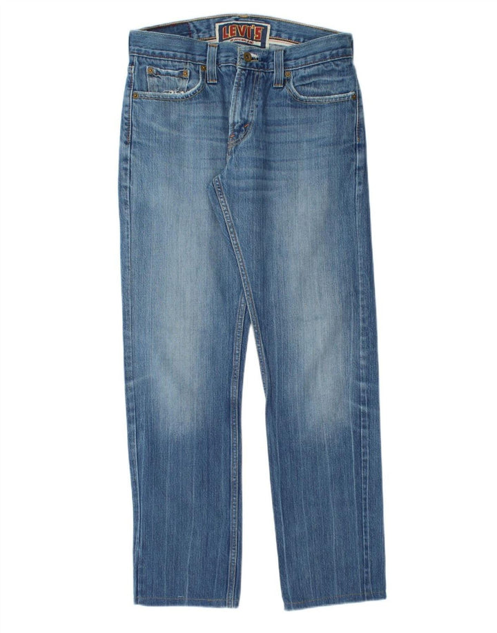 Levi's Herre 514 Straight Jeans W30 L30 Blå Bomuld