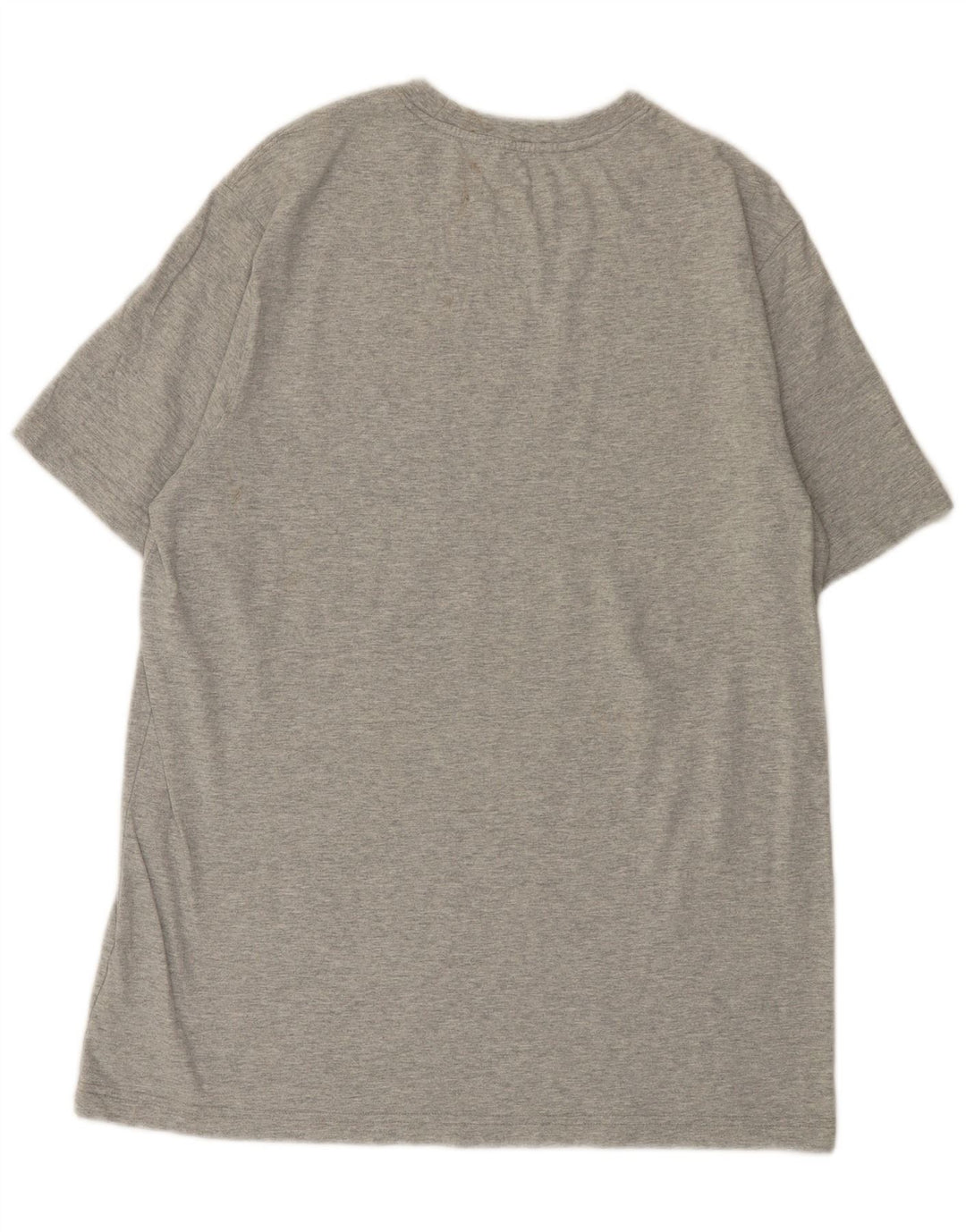 Champion Herre grafisk T-shirt Top Stor grå flækket bomuld