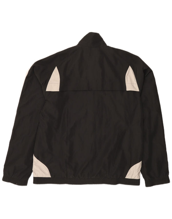 Adidas Træningsdragt til mænd Top jakke UK 42/44 Large Black Colourblock Polyester