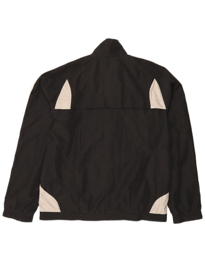 Adidas Træningsdragt til mænd Top jakke UK 42/44 Large Black Colourblock Polyester