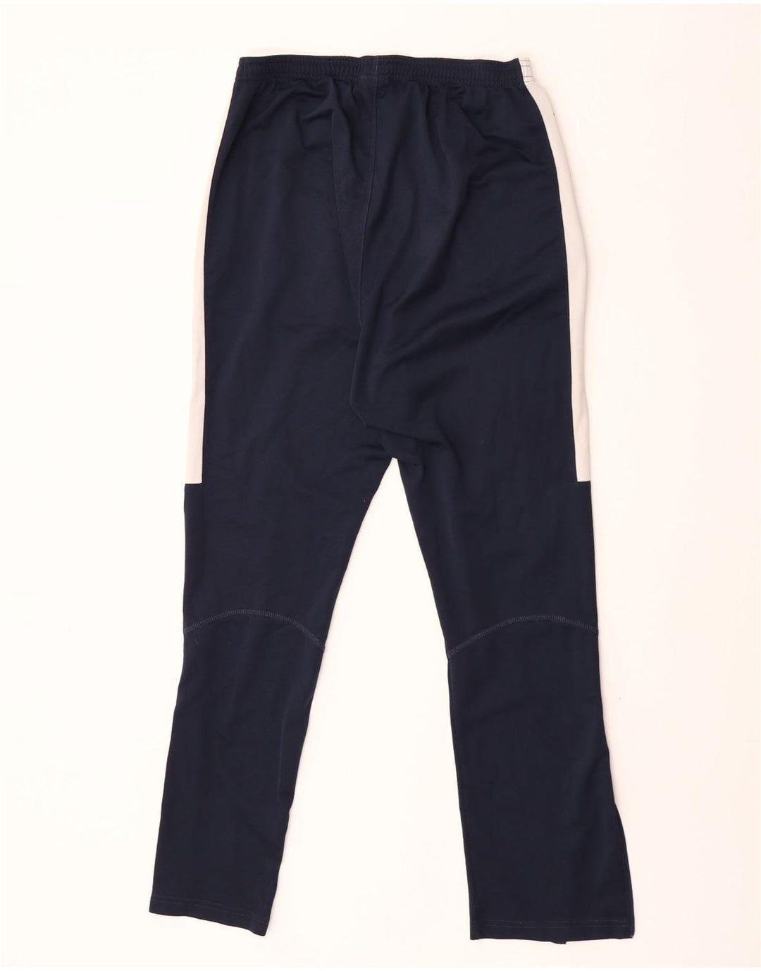 Nike Herre Dri Fit træningsdragt Bukser Large Navy Blue Colourblock Polyester