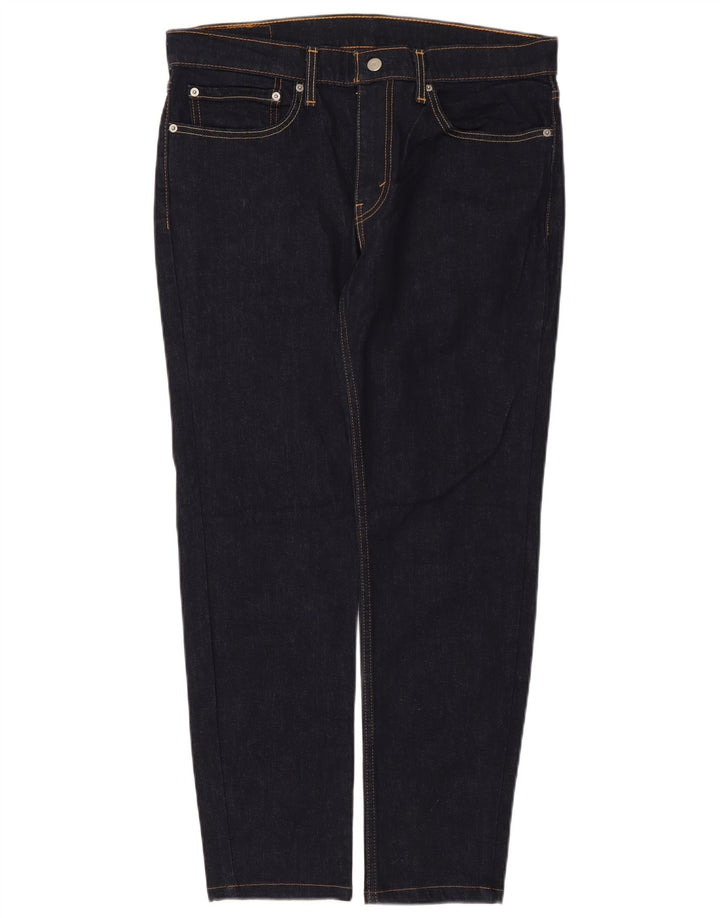 Levi's Herre 511 Slim Jeans W34 L29 Marineblå Bomuld